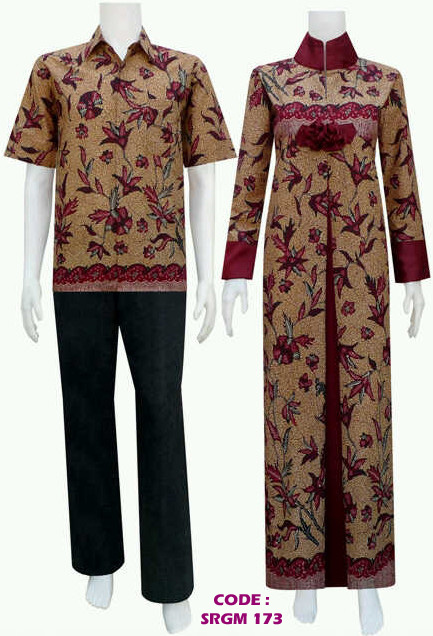 baju batik modern wanita