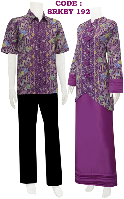  Kebaya  Batik  model Baju  Kurung  Melayu code SRKBY 19 