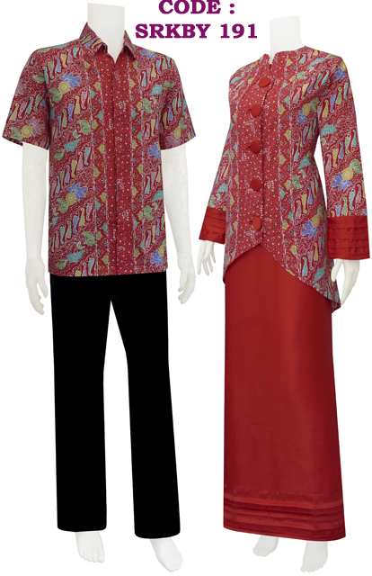 Kebaya Batik  model  Baju  Kurung  Melayu  code SRKBY 19 