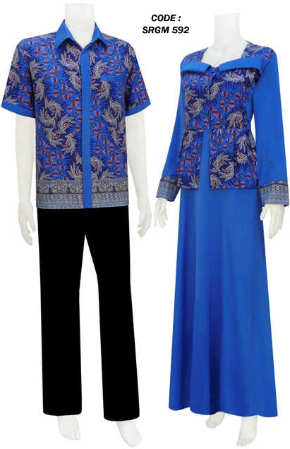  Model  gamis  batik  gaun  4 code SRGM 59 KOLEKSI BATIK  MODERN