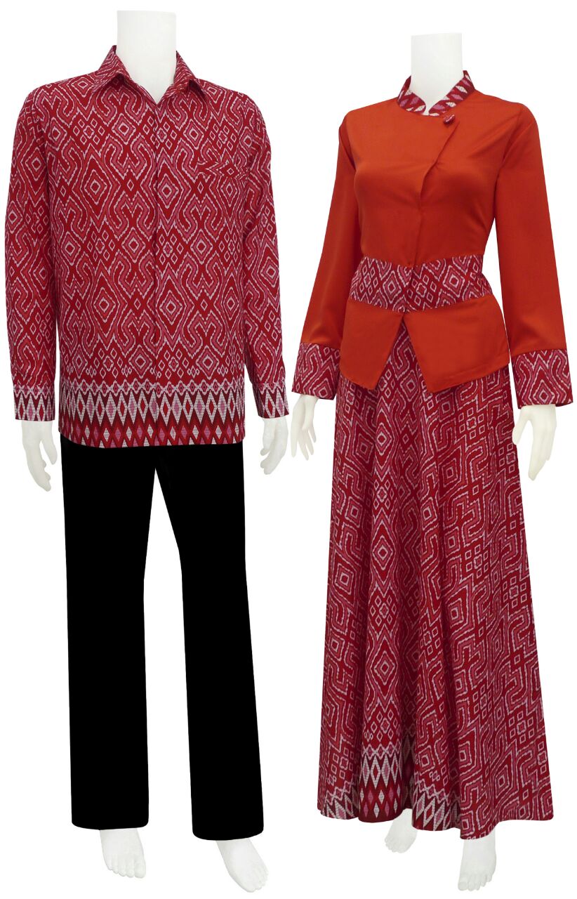 KOLEKSI BATIK  MODERN  Model  baju  batik  Dress  batik  Gamis 