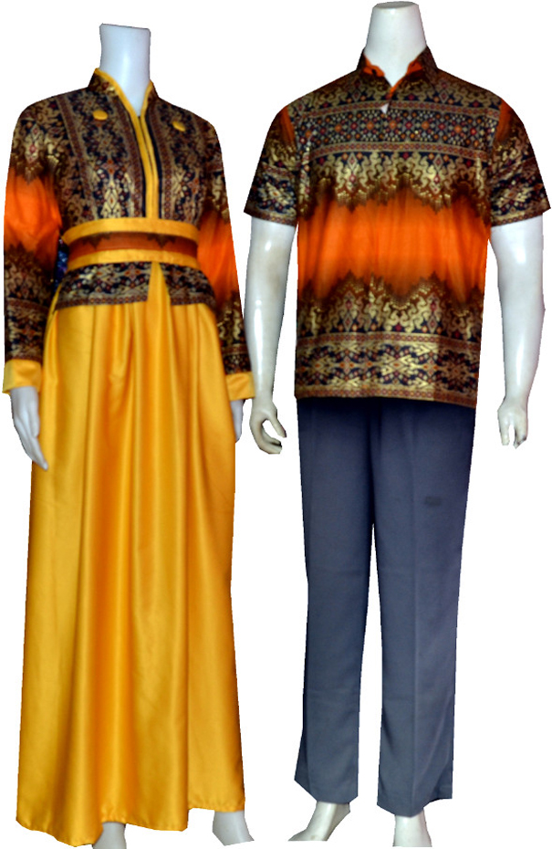 KOLEKSI BATIK MODERN Model baju batik Dress batik Gamis 