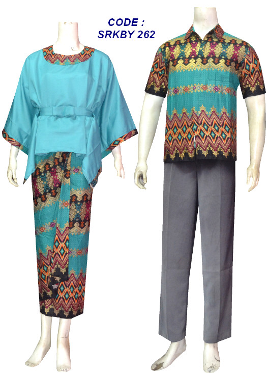 Model  baju batik rok  lilit  atasan  batwing code SRKBY 26 